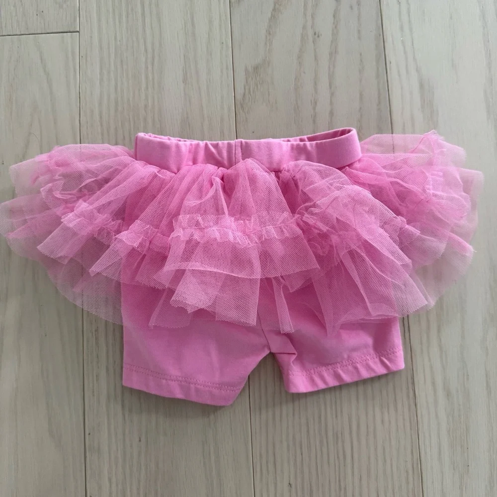 PL Baby Pink Tutu Shorts 6M